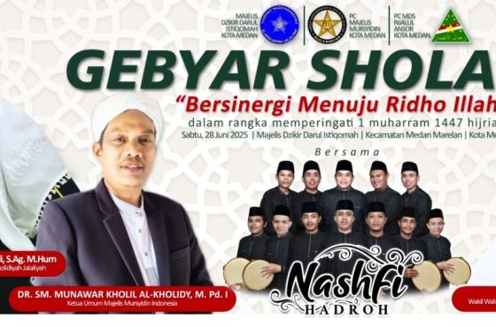 Gebyar Sholawat “Bersinergi Menuju Ridho Illahi”