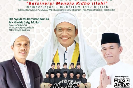Gebyar Sholawat “Bersinergi Menuju Ridho Illahi”