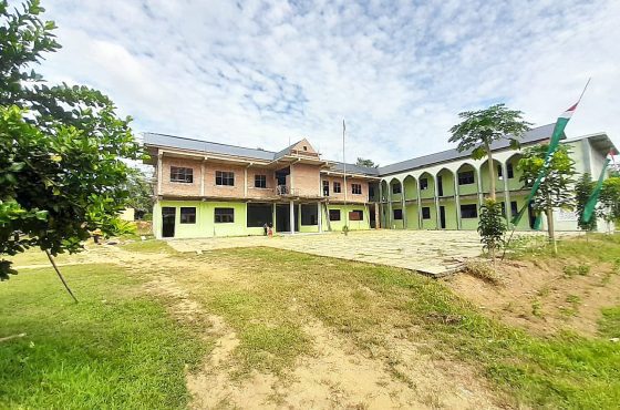 Tazkiyatun Nafs, Jemaah TNAJ Gotong Royong Bangun Pesantren Marjanul Qalbi Jambi