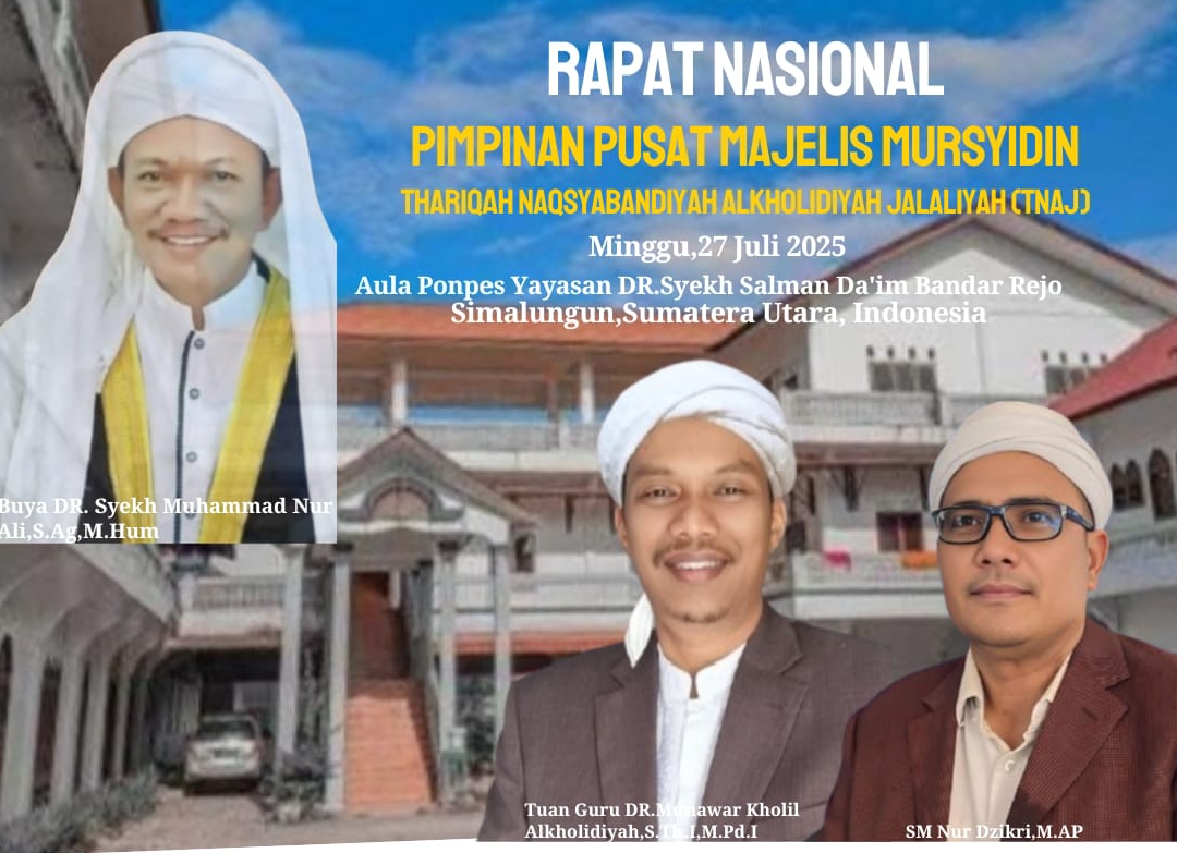 Jelang Sidang Munaqasyah Ke 35, Pengurus Pusat Majelis Mursyidin Gelar Rapat Nasional TNAJ