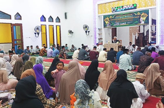 Ratusan Warga Bandar Padang Peringati Maulid Nabi Muhammad SAW Bersama Jemaah TNAJ