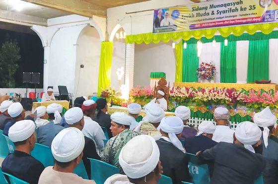 Buya Syekh Muhammad Nur Ali Alkholidi Bimbing Profesionalisme Penguji Sidang Munaqasyah TNAJ ke-35