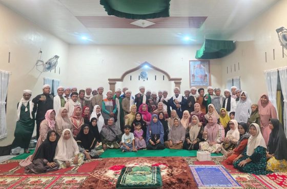 Jemaah TNAJ Labuhanbatu Gelar Zikir Sazaliyah di Majelis Zikir Darul Istiqomah Bilah Barat